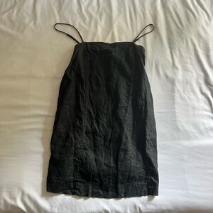 Madewell Linen Shift Dress
